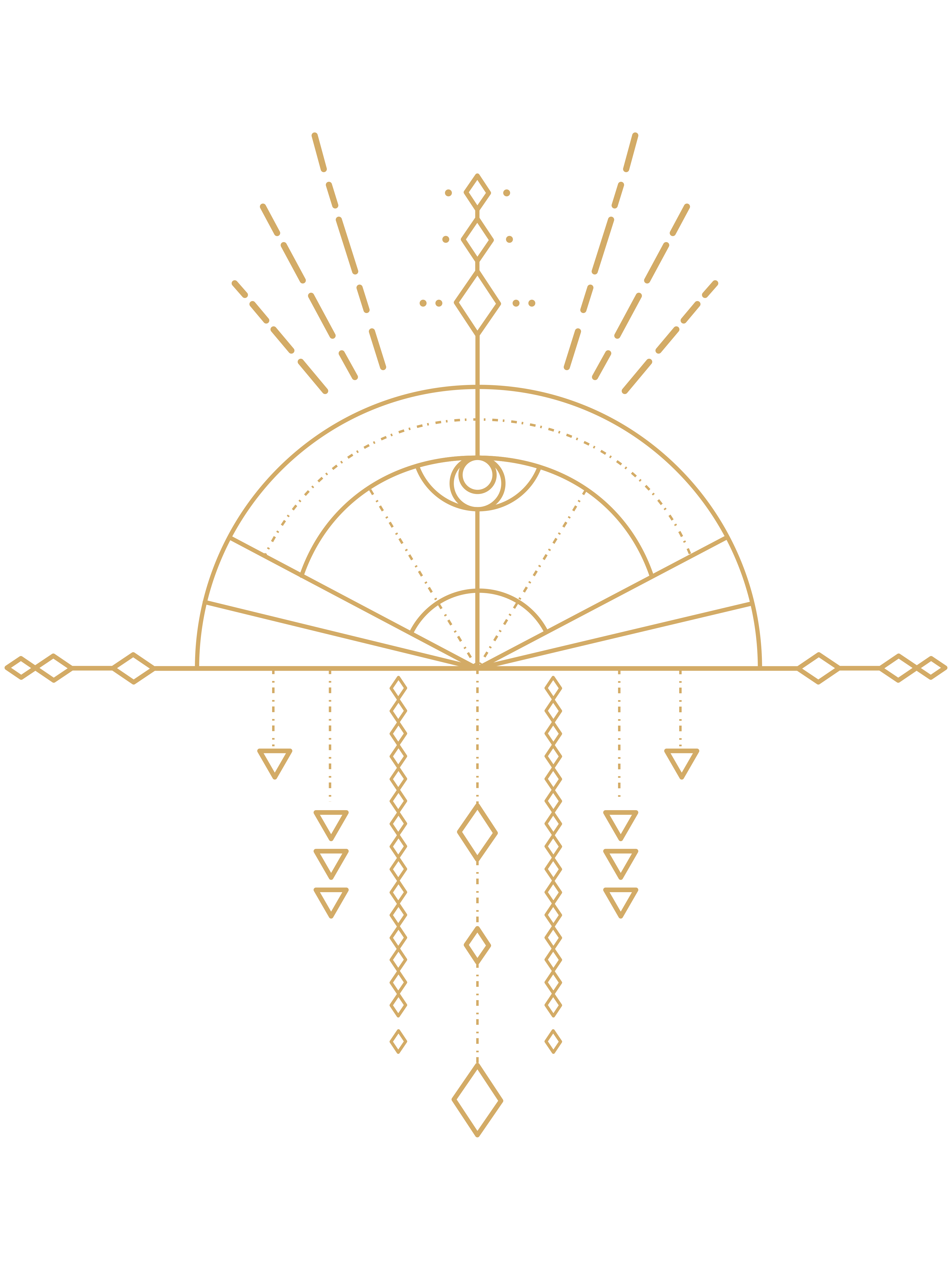 T-shirt Soleil Levant & Attrape-Rêves – Bohème et Lumineux