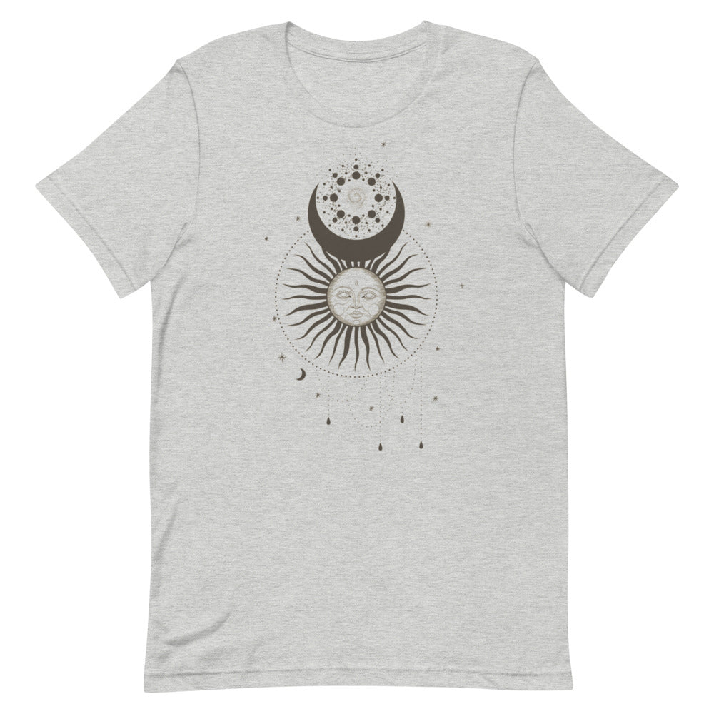 T-shirt Soleil & Lune – Fusion Mystique de l’Univers