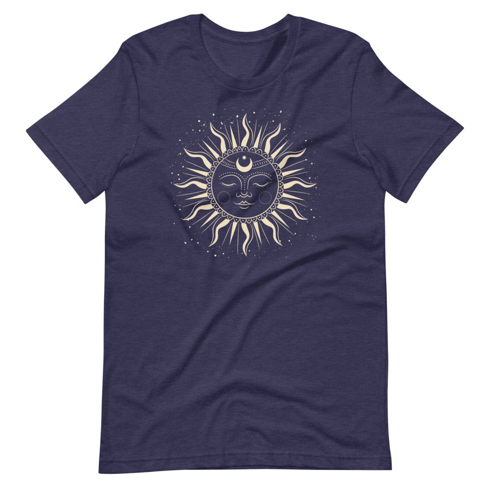 T-shirt Soleil Visage & Rayons – Bohème et Lumineux