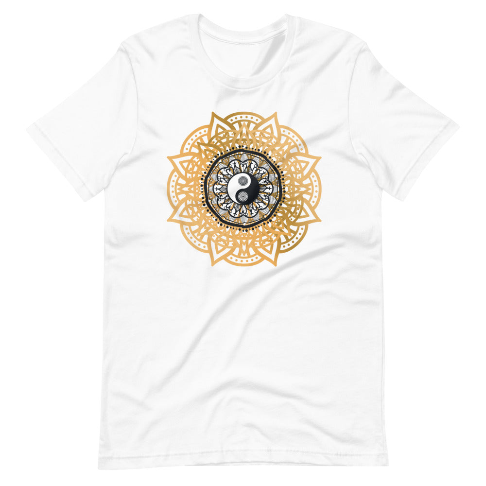 Grey Floral Mandala Tank Top – Spiritual and Natural