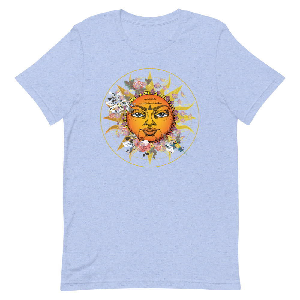 T-shirt Soleil et Fleurs – Bohème et Lumineux