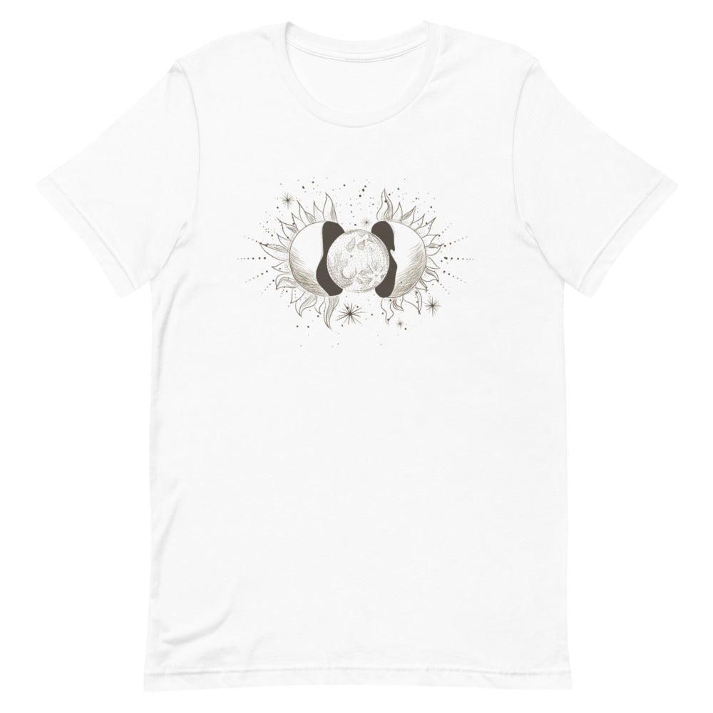 T-shirt Dualité Lune & Soleil – Harmonie et Énergie Cosmique