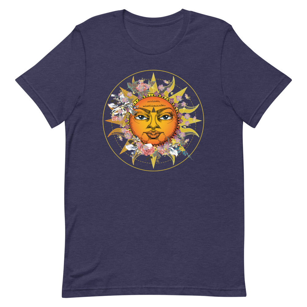 T-shirt Soleil et Fleurs – Bohème et Lumineux