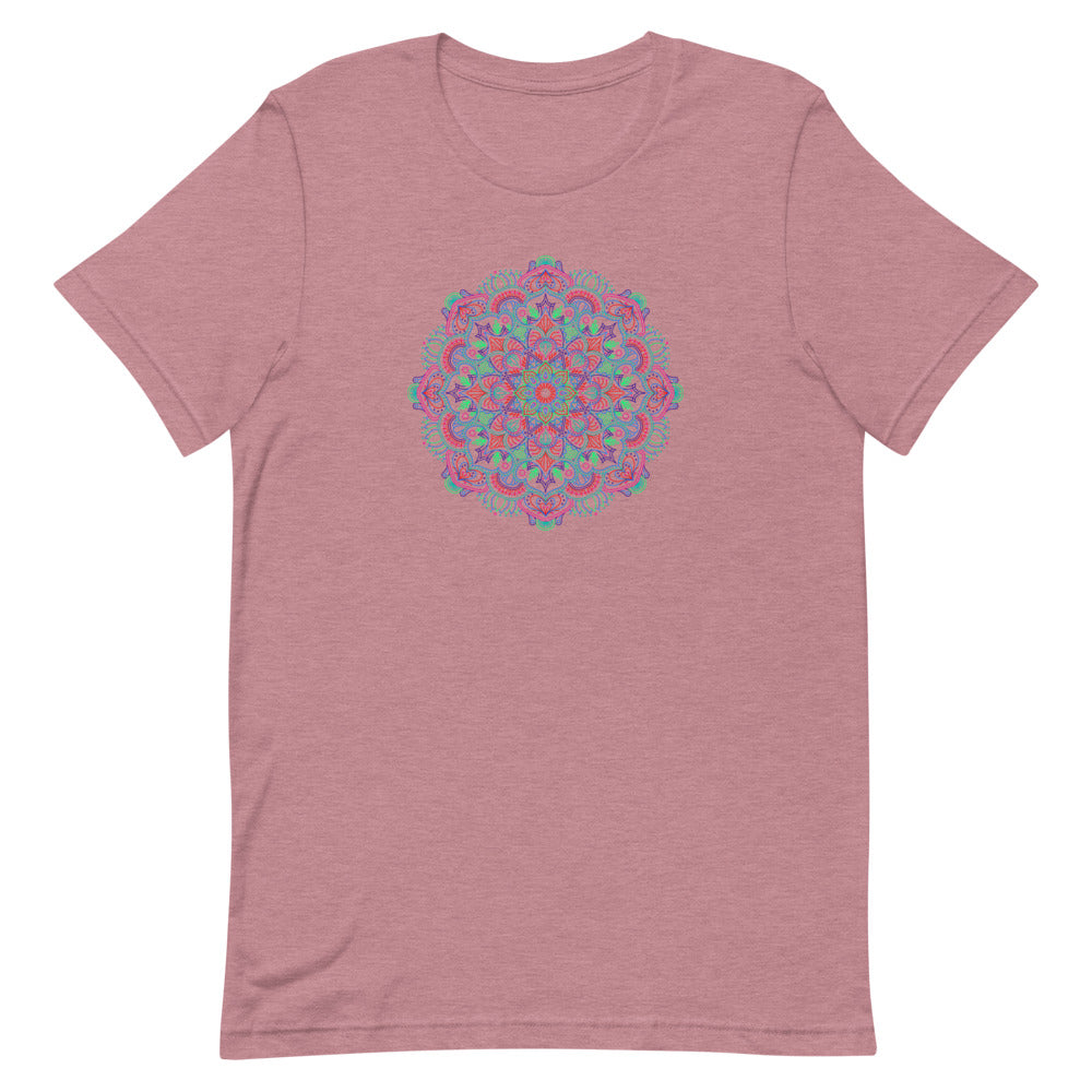 Débardeur Mandala Floral Gris – Spirituel et Naturel