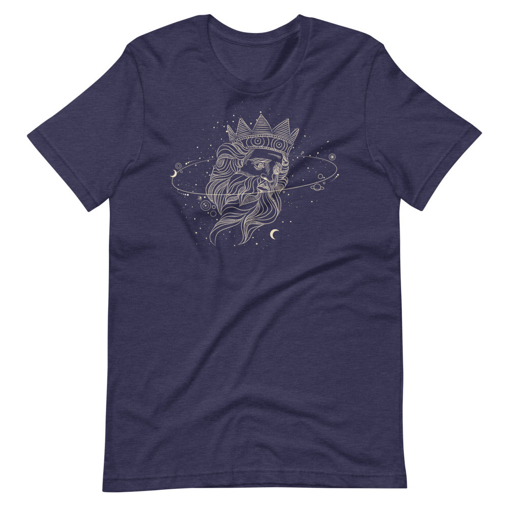 T-shirt Roi Cosmique Couronné – Bohème et Majestueux