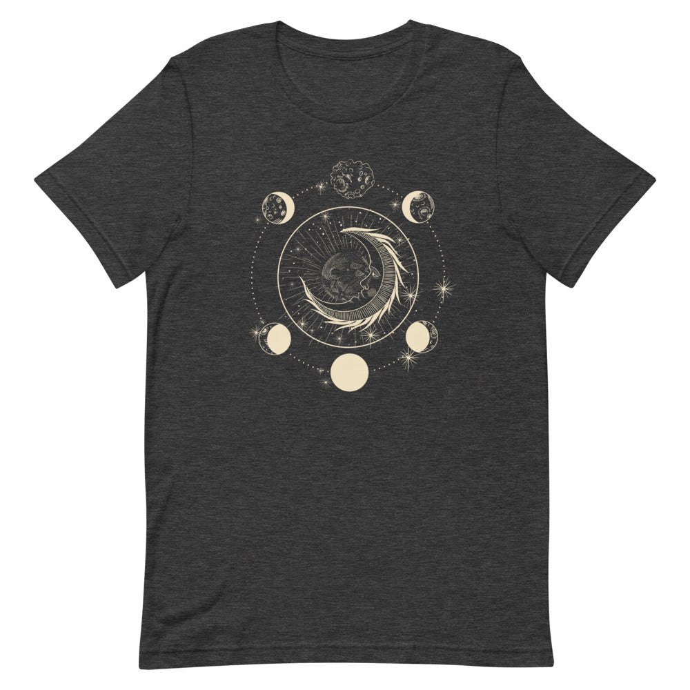 T-shirt Lune & Phases Célestes – Bohème et Mystique
