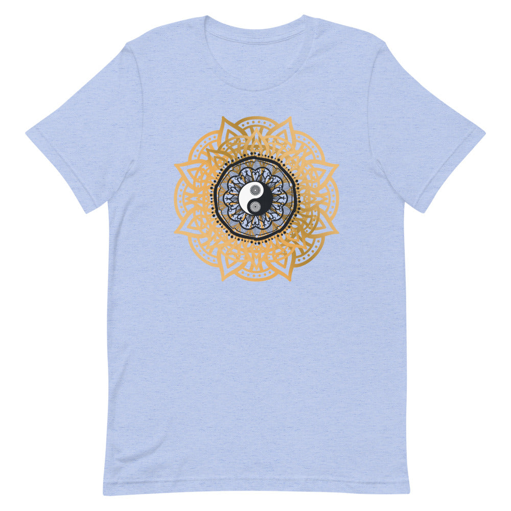 Grey Floral Mandala Tank Top – Spiritual and Natural