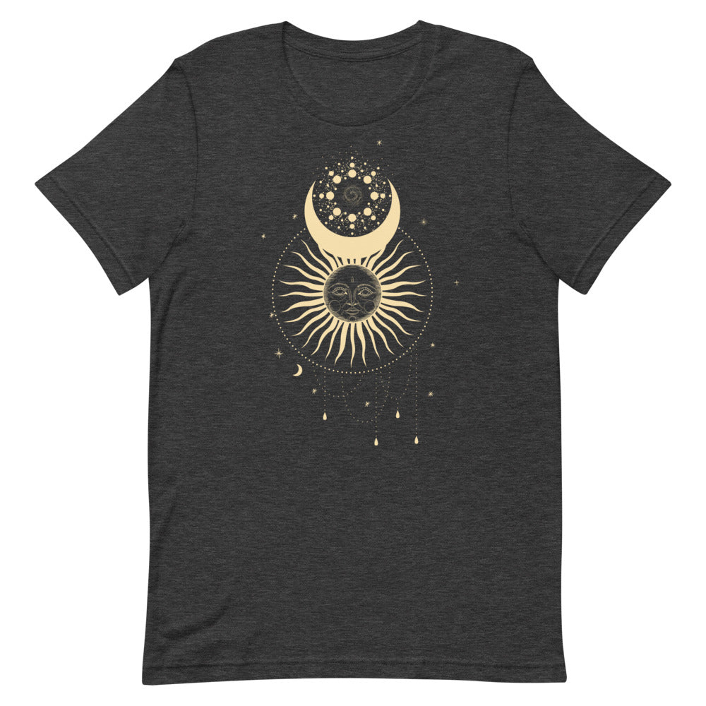 T-shirt Soleil & Lune – Fusion Mystique de l’Univers