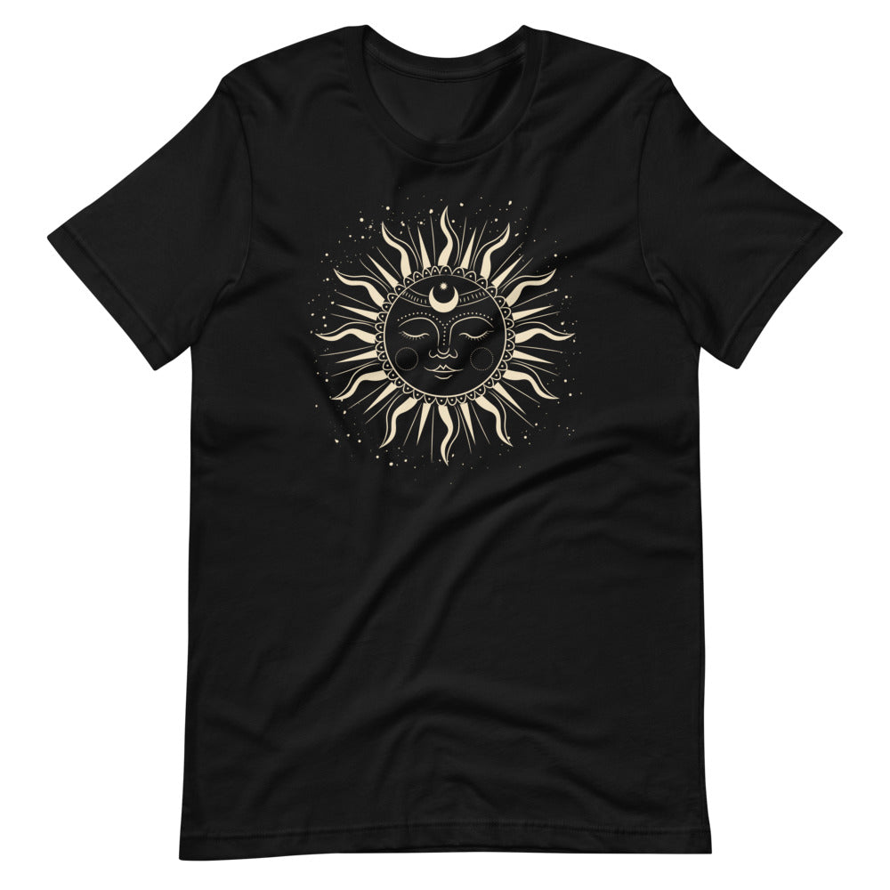 T-shirt Soleil Visage & Rayons – Bohème et Lumineux