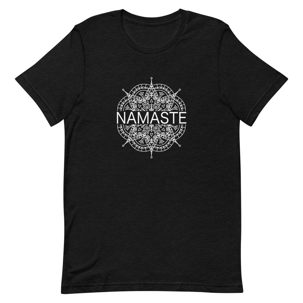 Débardeur Mandala Floral Gris – Spirituel et Naturel