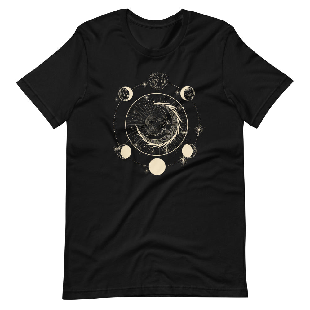 T-shirt Lune & Phases Célestes – Bohème et Mystique