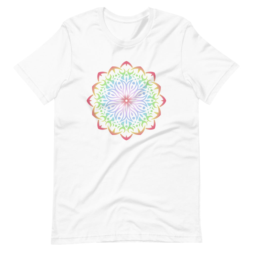 Débardeur Mandala Floral Gris – Spirituel et Naturel