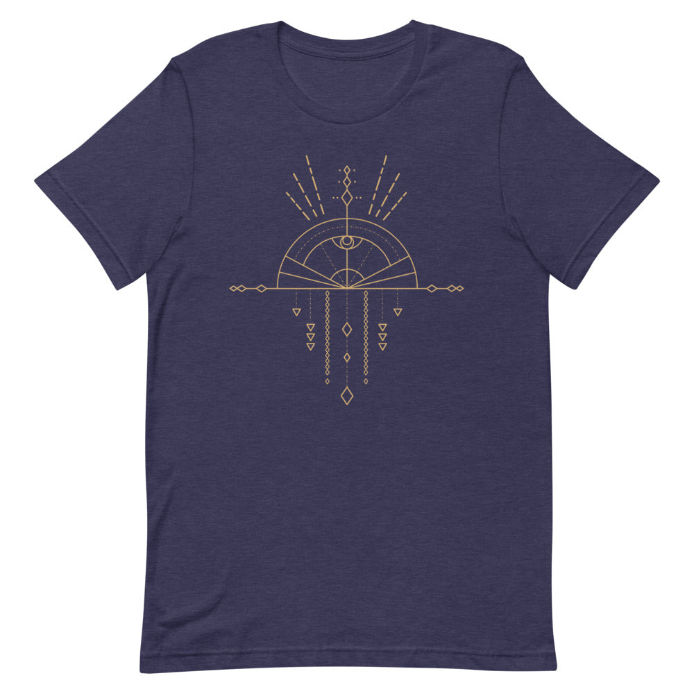 T-shirt Soleil Levant & Attrape-Rêves – Bohème et Lumineux