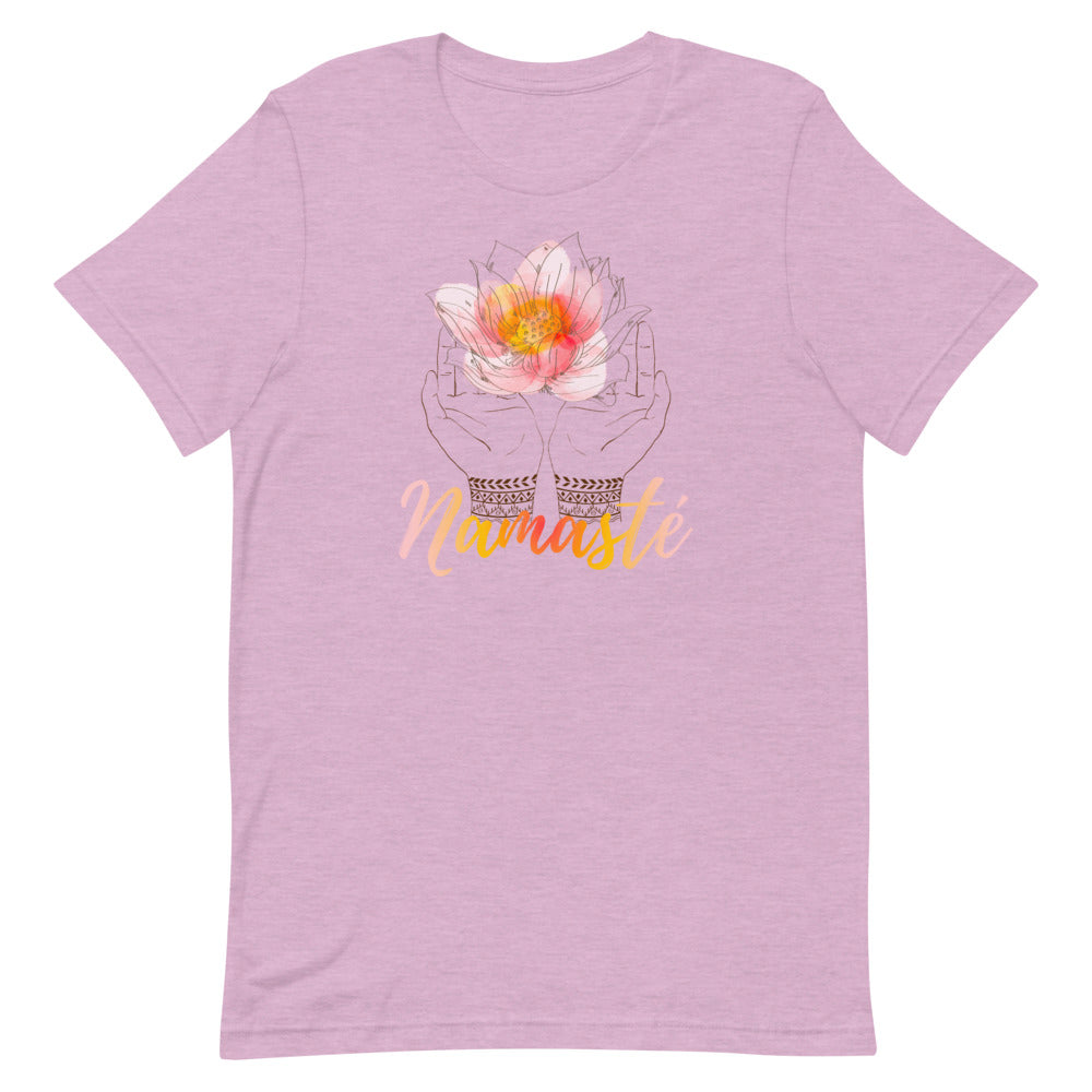 T-shirt Lotus Namasté – Bohème et Spirituel