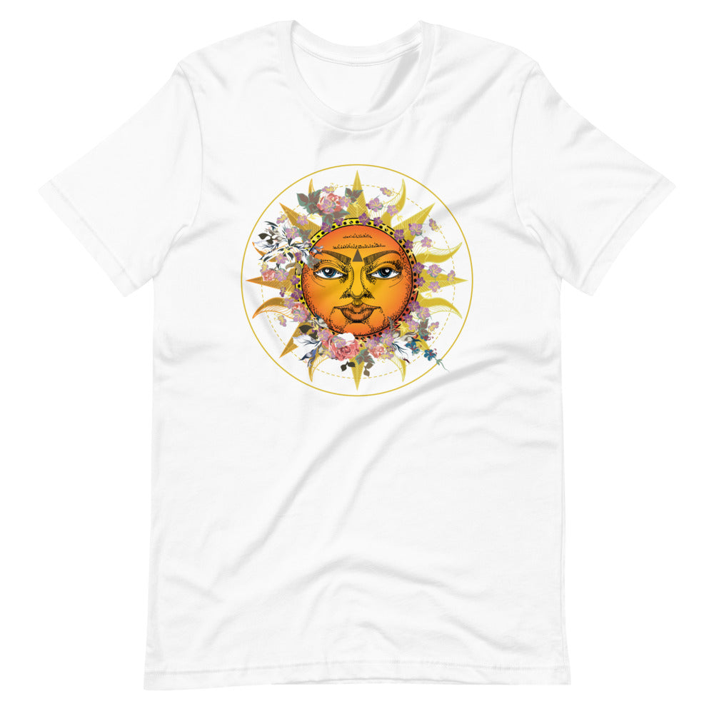 T-shirt Soleil et Fleurs – Bohème et Lumineux