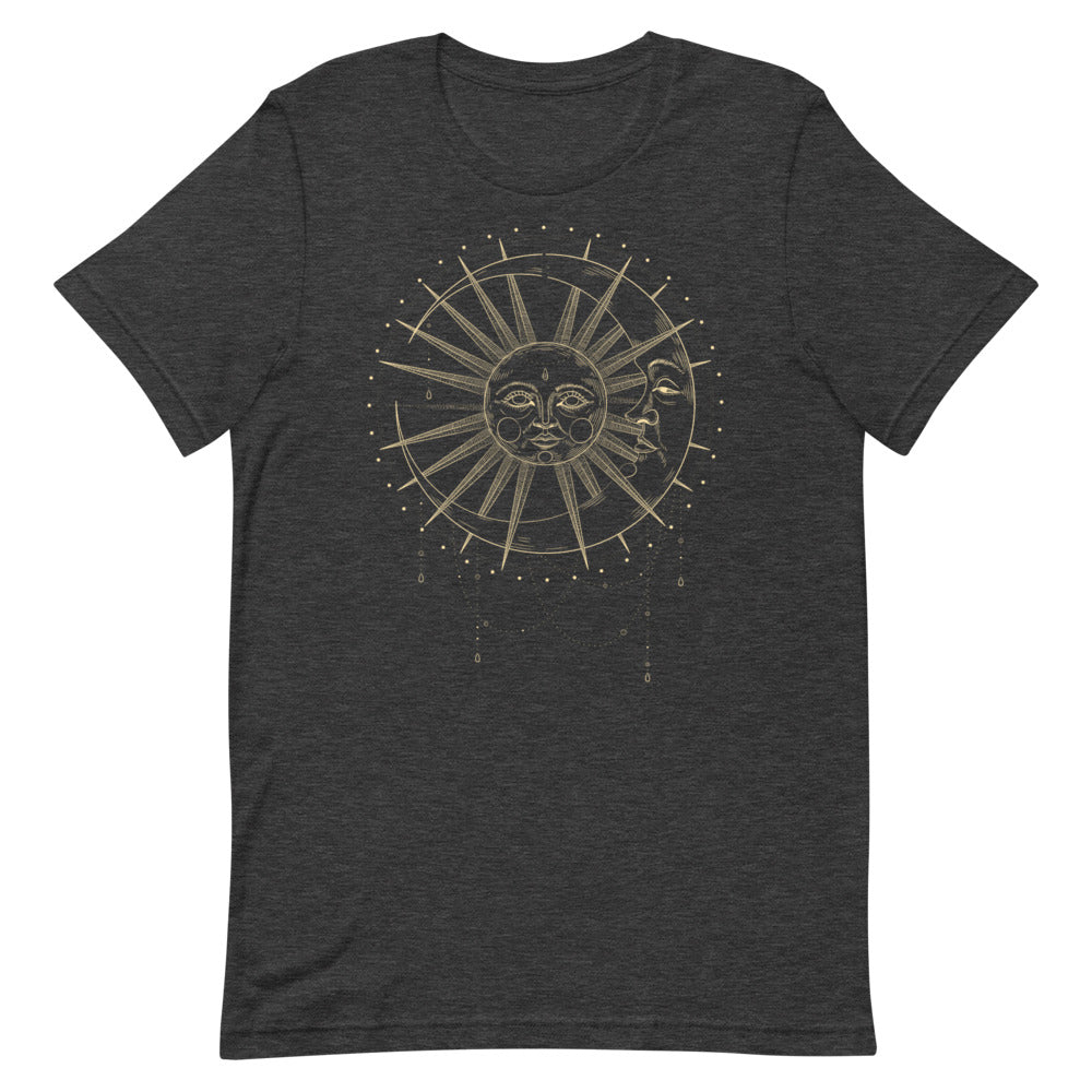 T-shirt Soleil & Lune – Harmonie Cosmique et Mystique
