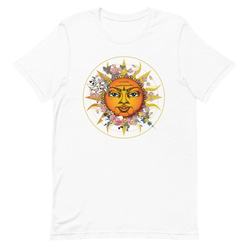 T-shirt Soleil et Fleurs – Bohème et Lumineux