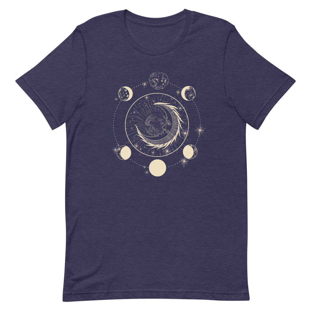 T-shirt Lune & Phases Célestes – Bohème et Mystique