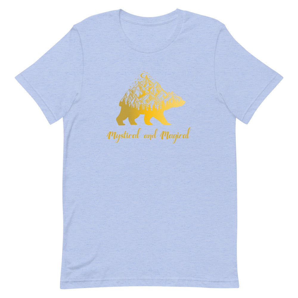 T-shirt Ours Paysage Montagneux Mystical and Magical – Bohème et Enchanté