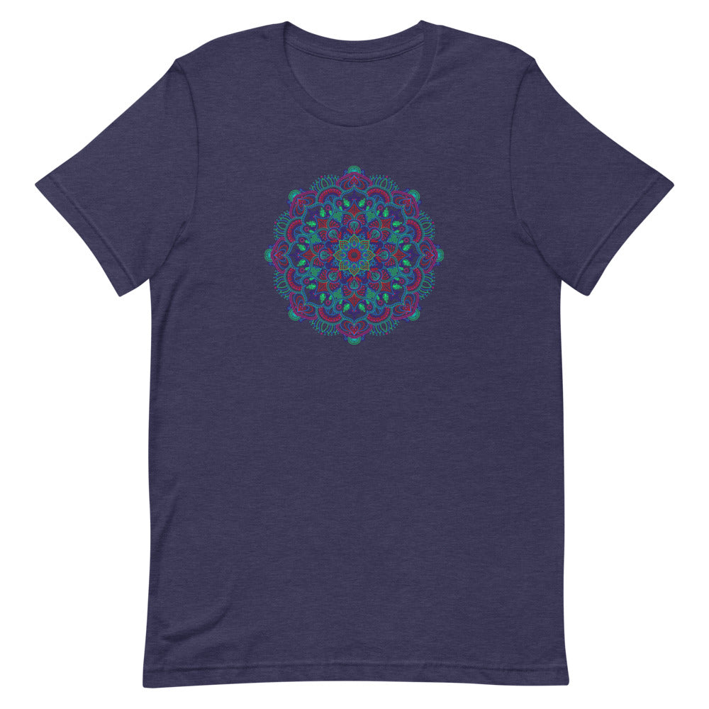 Débardeur Mandala Floral Gris – Spirituel et Naturel