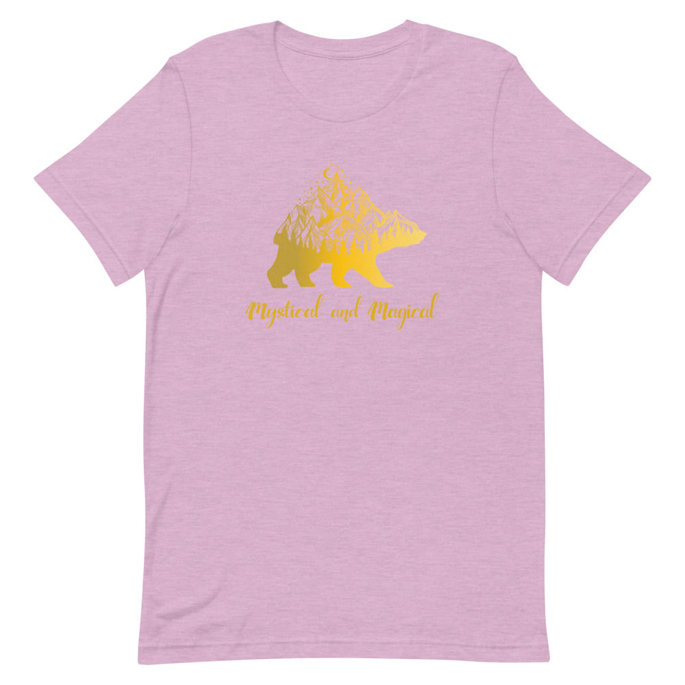 T-shirt Ours Paysage Montagneux Mystical and Magical – Bohème et Enchanté