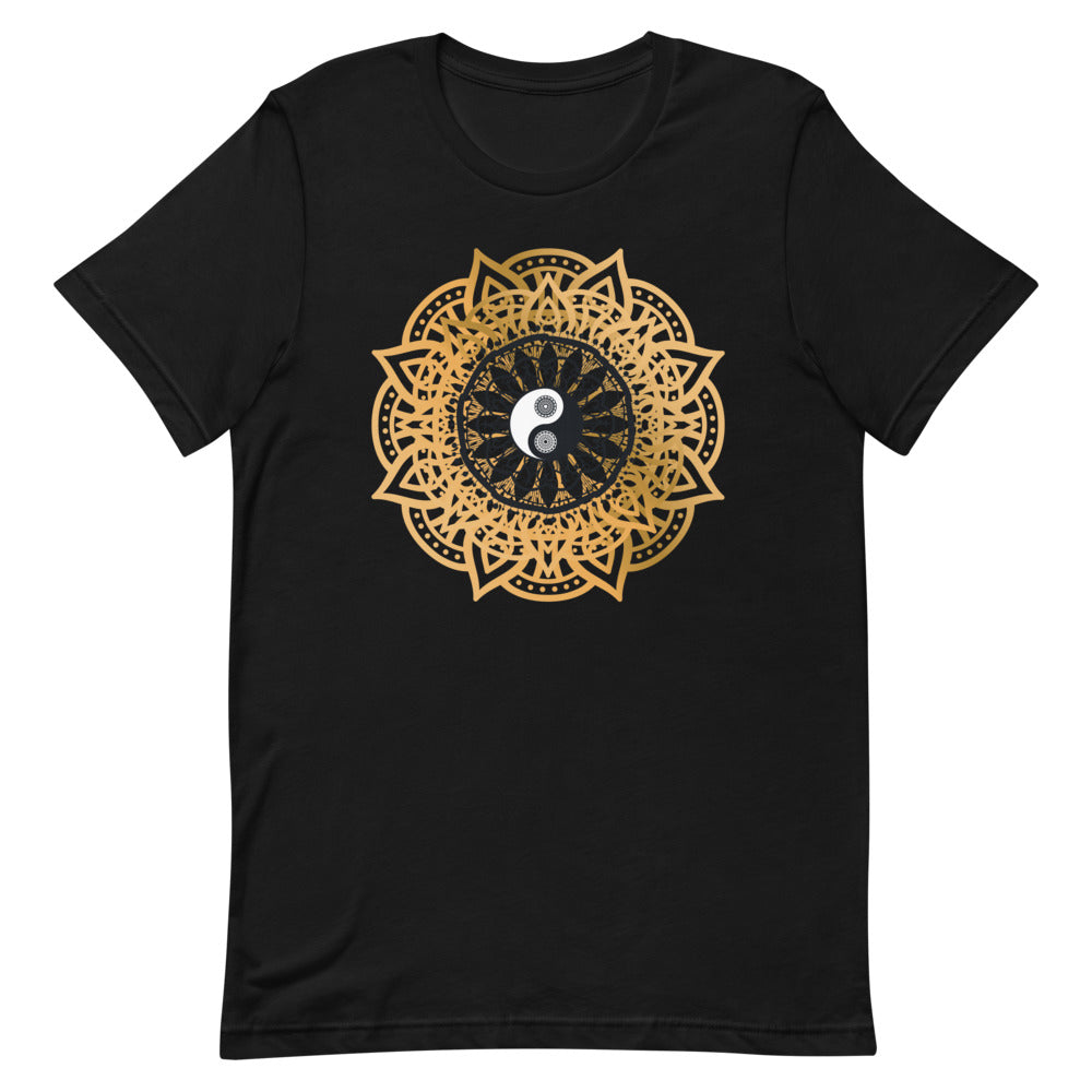 T-shirt Yin-Yang Motif Mandala – Bohème et Harmonieux