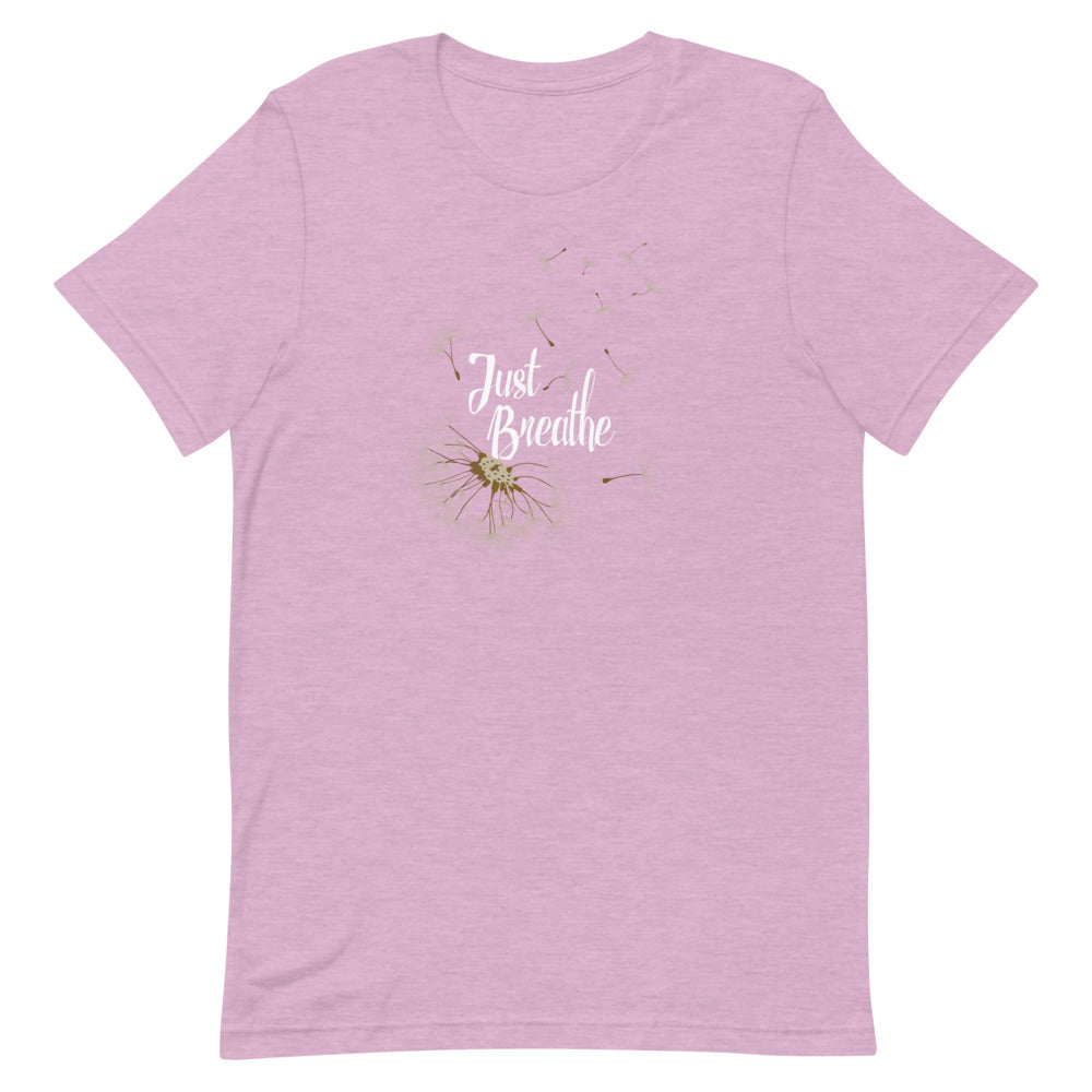 T-shirt Pissenlit Just Breathe – Bohème et Apaisant
