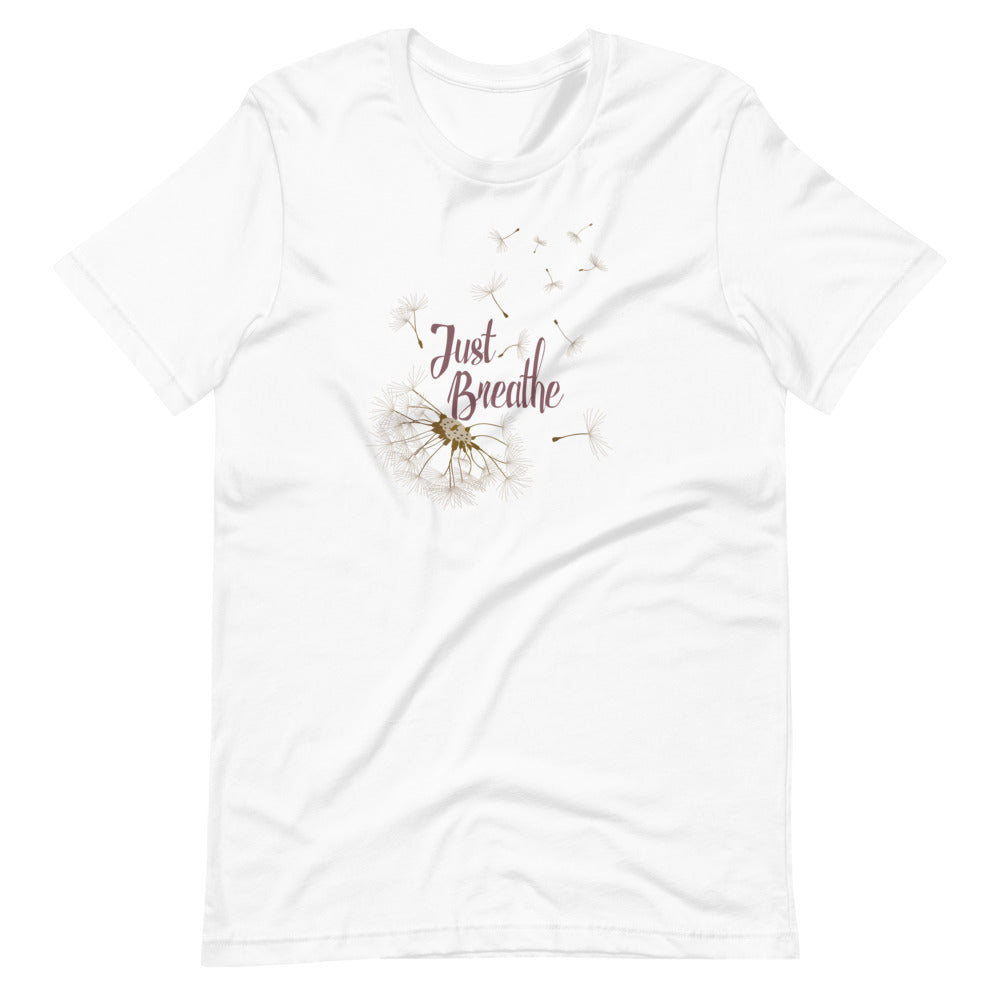 T-shirt Pissenlit Just Breathe – Bohème et Apaisant